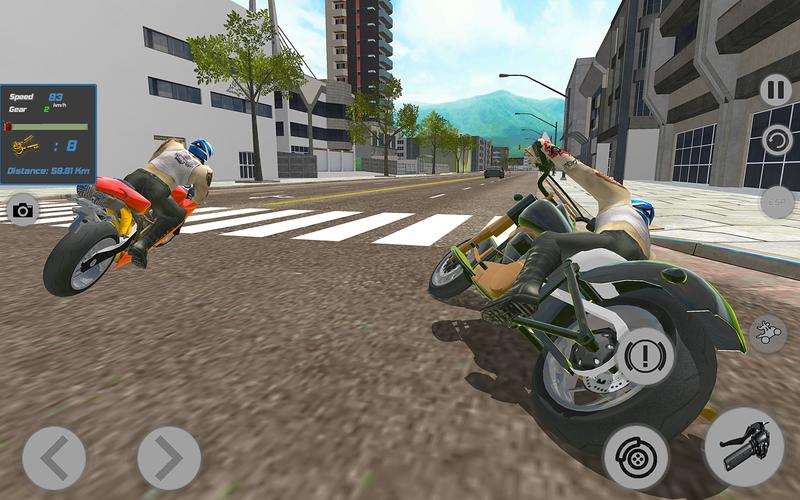 Schermata Motorbike Rush Drive Simulator 3