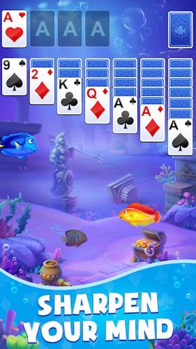 Solitaire: Fishing Go! Schermafbeelding 1