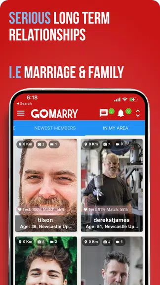 GoMarry: Serious Relationships ဖန်သားပြင်ဓာတ်ပုံ 0