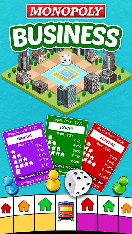 Vyapari Game : Business Dice Board Game Captura de tela 0