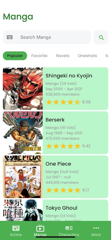 9Anime and Manga ဖန်သားပြင်ဓာတ်ပုံ 1