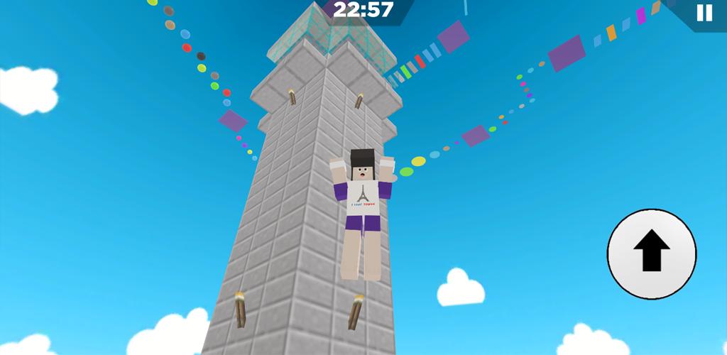 Mega Tower escape parkour স্ক্রিনশট 1