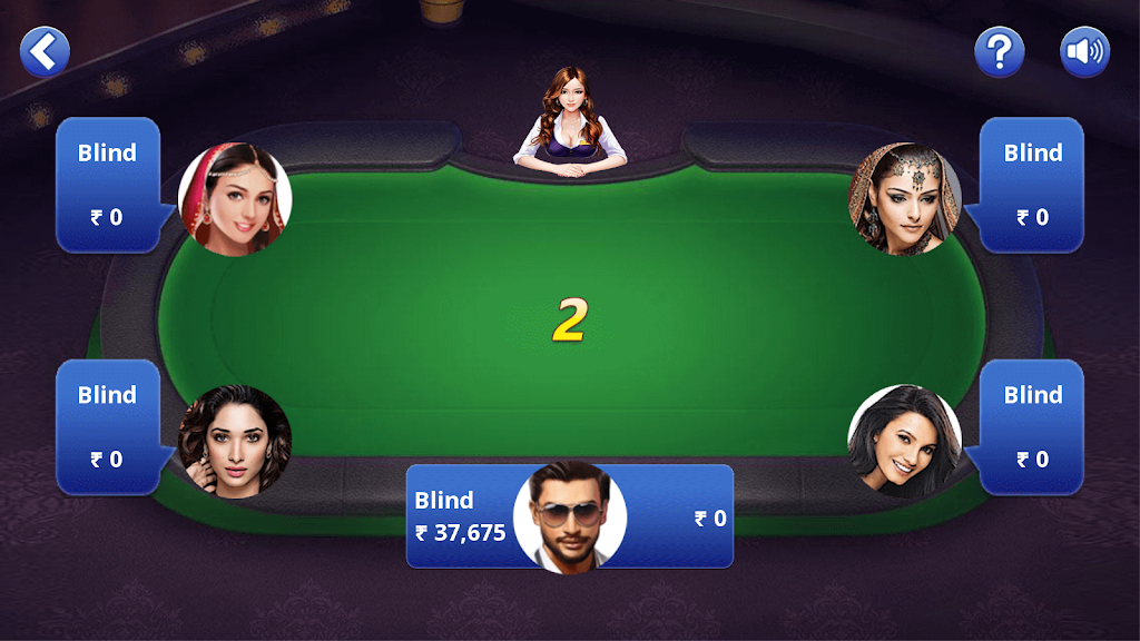 Teen Patti Offline ဖန်သားပြင်ဓာတ်ပုံ 1