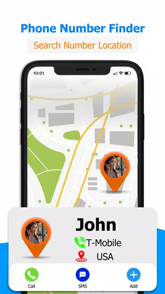 GPS Mobile Number locator App Captura de tela 3