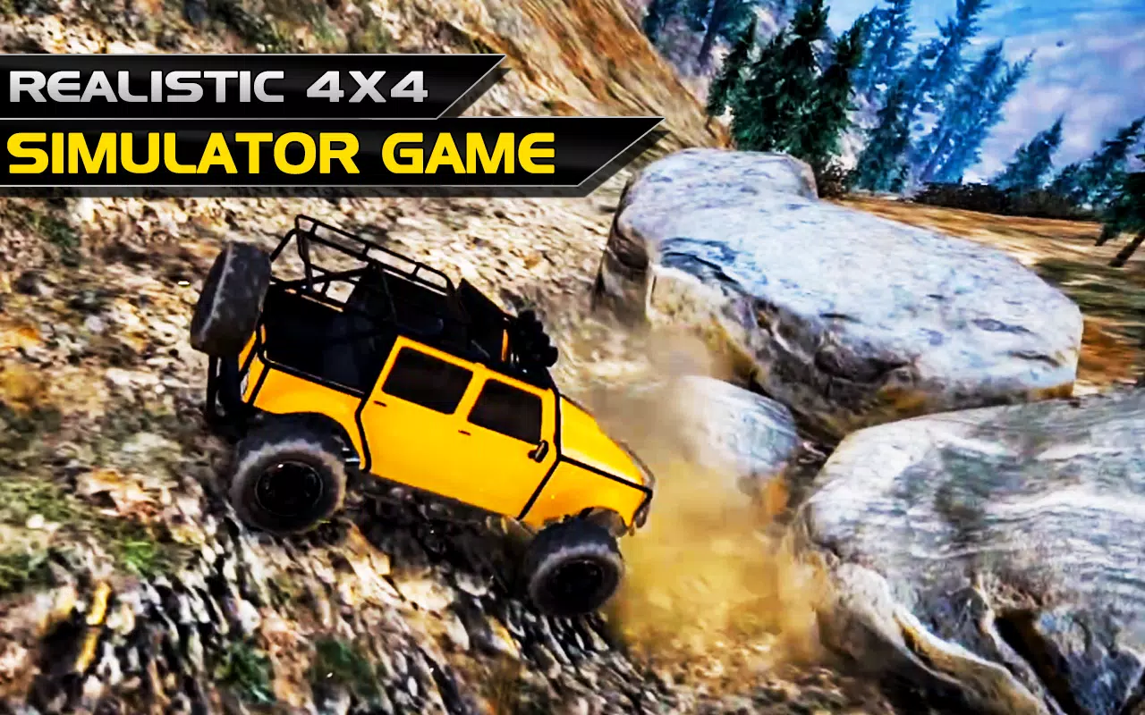 Offroad Jeep Drive 4x4 Offroad Ekran Görüntüsü 3