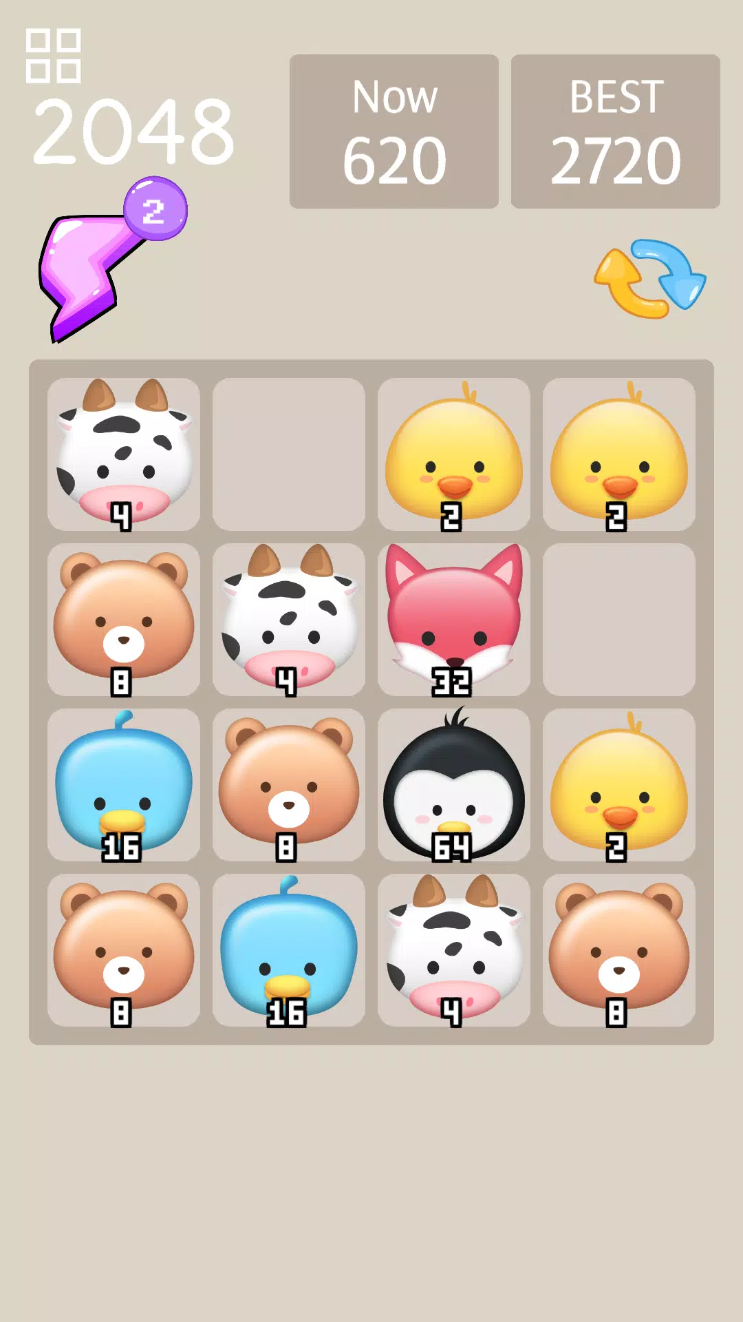 Cats Of 2048 স্ক্রিনশট 1