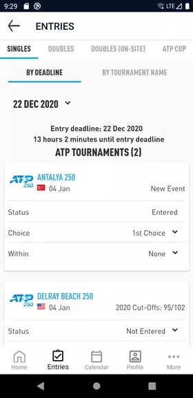 ATP PlayerZone スクリーンショット 2