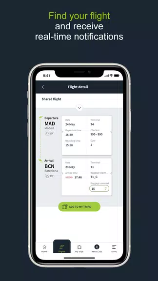 Aena. Spanish Airports. Ảnh chụp màn hình 1