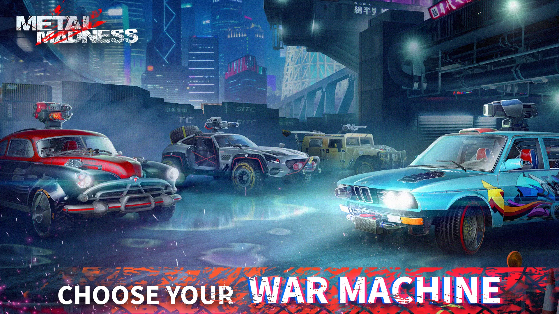 METAL MADNESS PvP: Car Shooter ဖန်သားပြင်ဓာတ်ပုံ 3