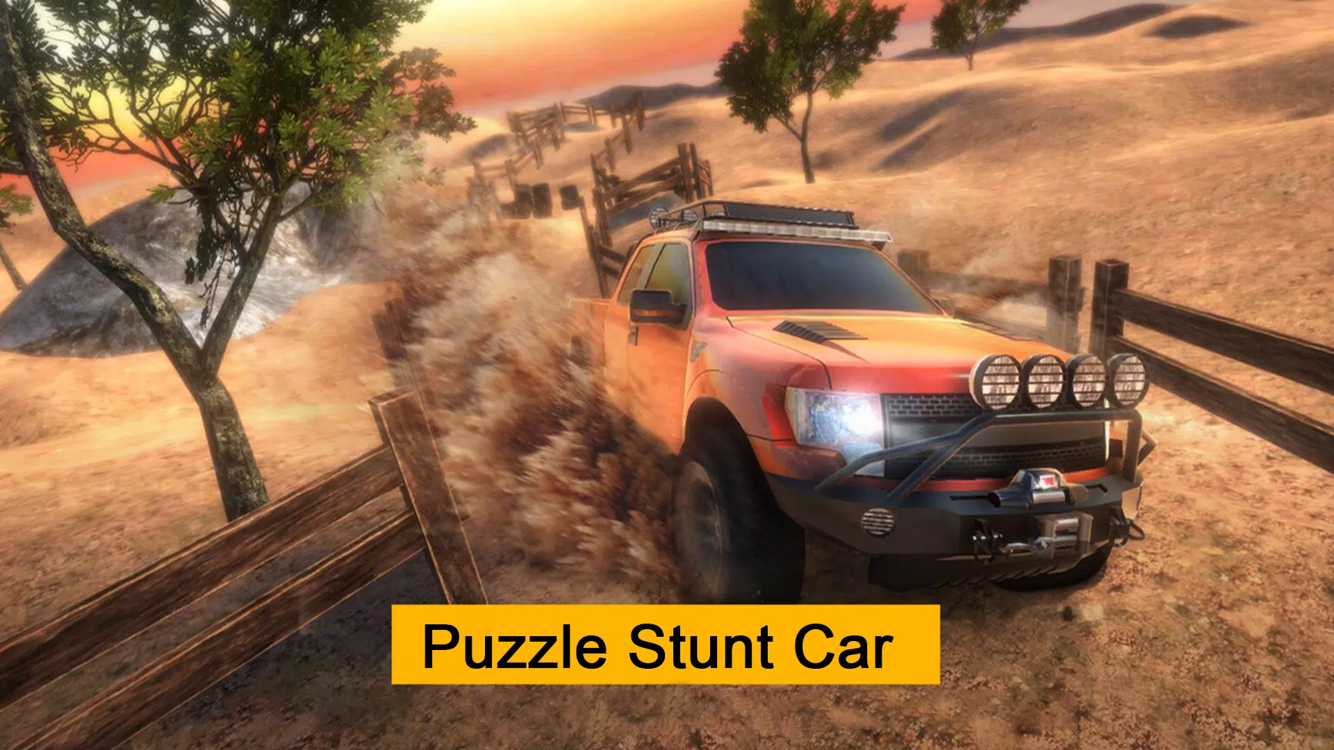 Puzzle Stunt Car Tangkapan skrin 0