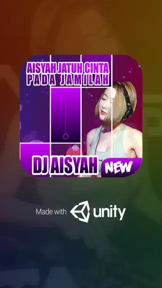 Piano Tiles DJ Aisyah Jamilah應用截圖第0張