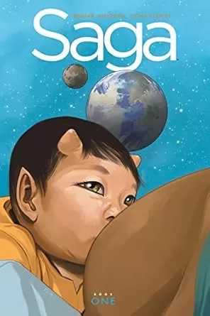 Saga available through Hoopla digital library service