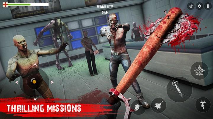 Sniper 3D Zombie: War Shooting Ekran Görüntüsü 0