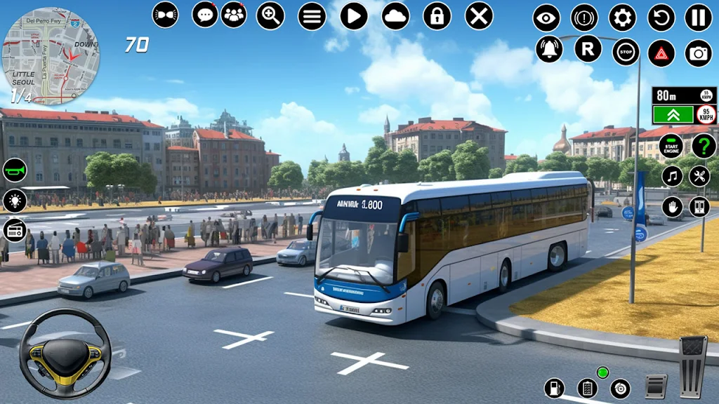 Indian Bus Driver: Bus Game Captura de tela 3