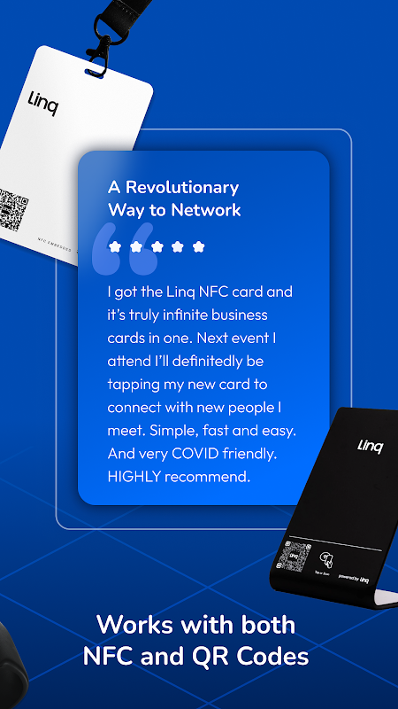 Linq - Digital Business Card Schermafbeelding 0