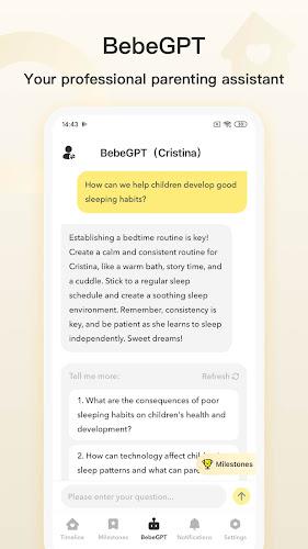 Bebememo - Smart Baby Journal Captura de tela 2