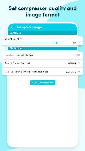 pCrop: Photo Resizer and Compr স্ক্রিনশট 3