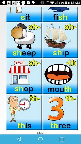 Phonics for Kids ภาพหน้าจอ 2