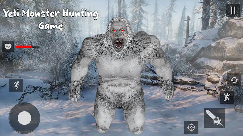 Bigfoot Yeti Hunt & Survival Schermafbeelding 2