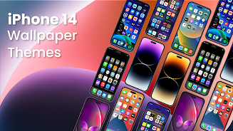 iPhone 14 Theme and Wallpapers ภาพหน้าจอ 0