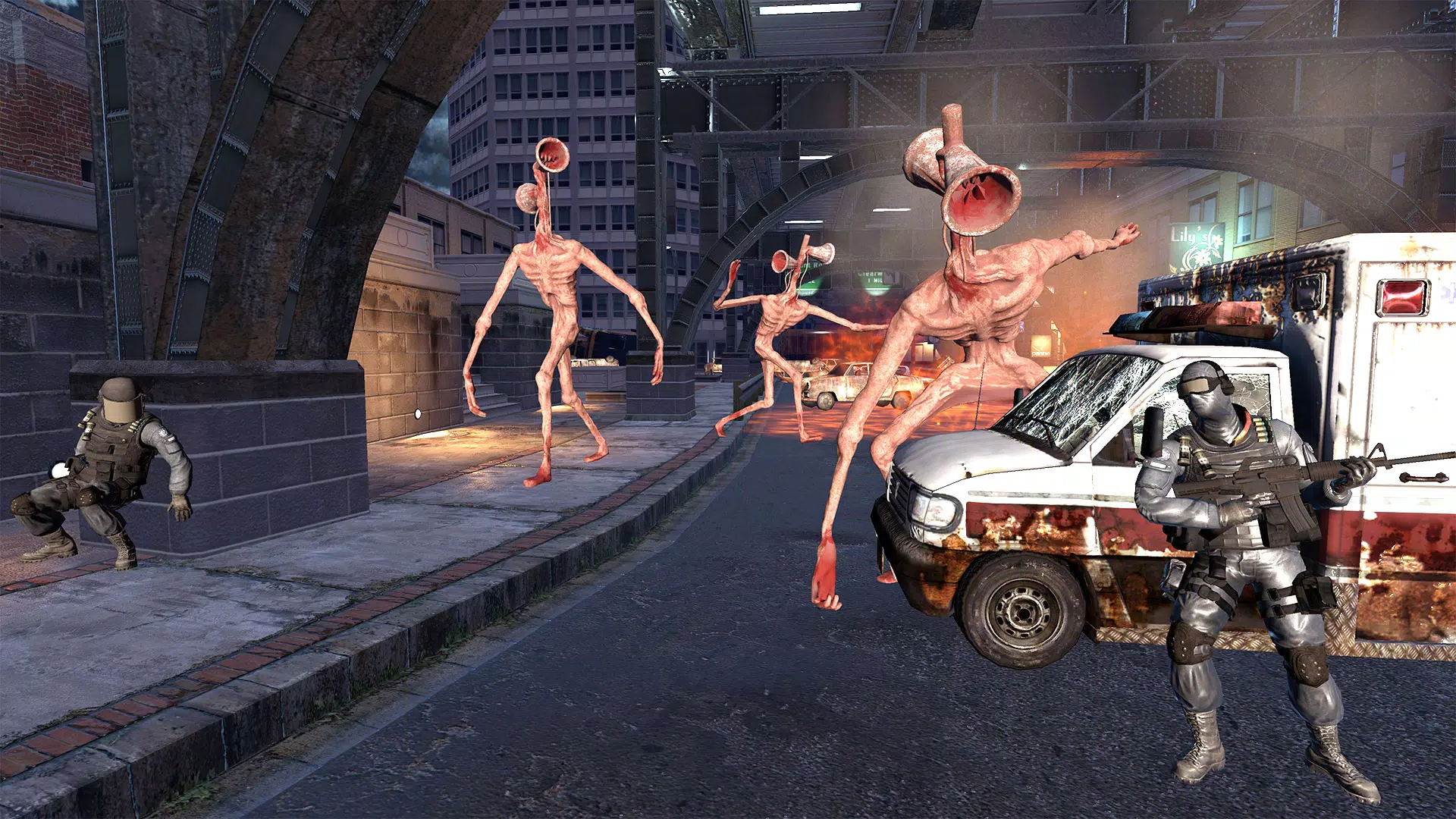 Siren Head City Escape Games Screenshot 1