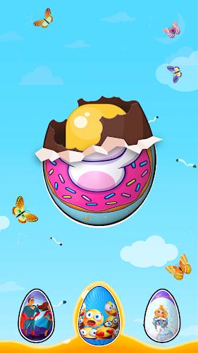 Surprise Eggs: Pop It Toys 3D Zrzut ekranu 1