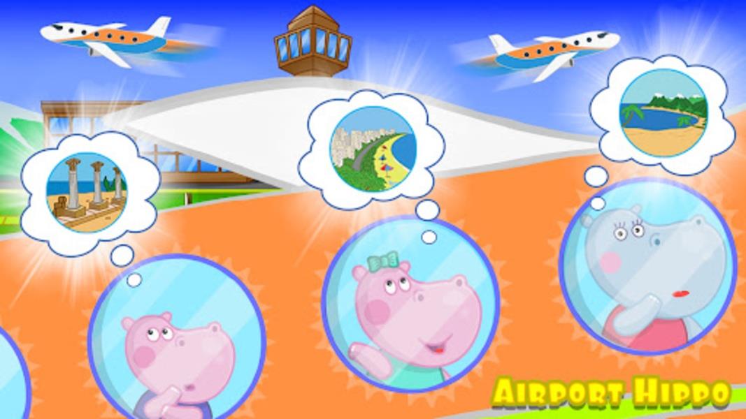 Hippo: Airport adventure Tangkapan skrin 3