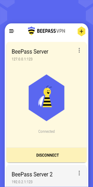 BeePass VPN: Easy & Secure ဖန်သားပြင်ဓာတ်ပုံ 1