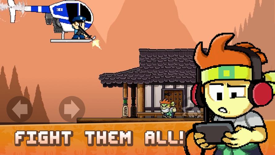 Dan the Man: Action Platformer Ekran Görüntüsü 0