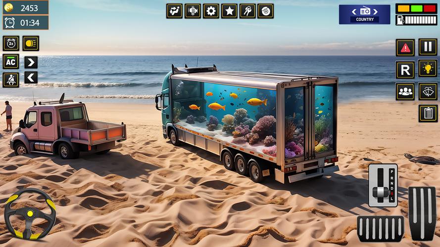 Schermata Euro Transporter Truck Games 2