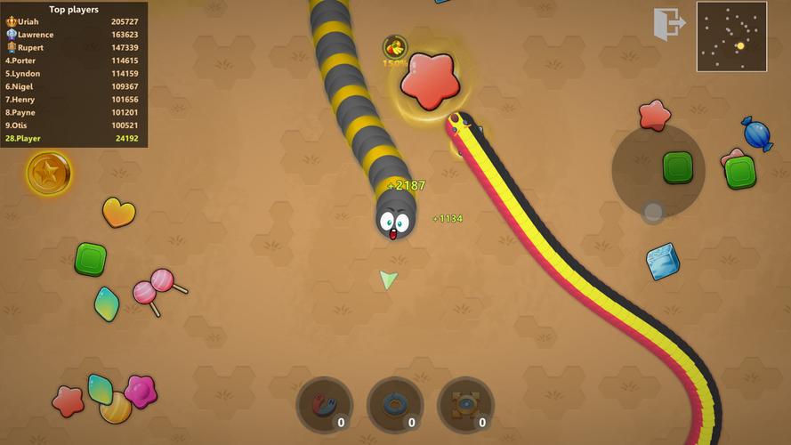 Slinky Snake: Worm.io Game স্ক্রিনশট 3