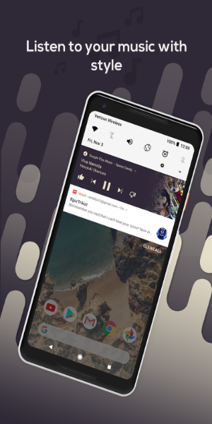 Material Notification Shade 스크린샷 2
