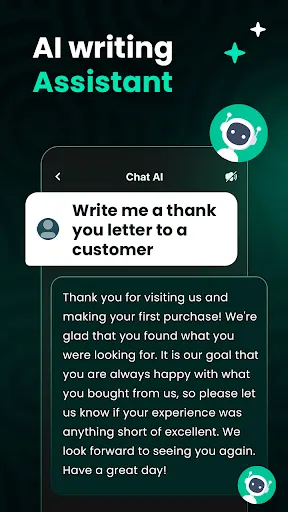 AI Chat: Ask AI Chat Anything ဖန်သားပြင်ဓာတ်ပုံ 3