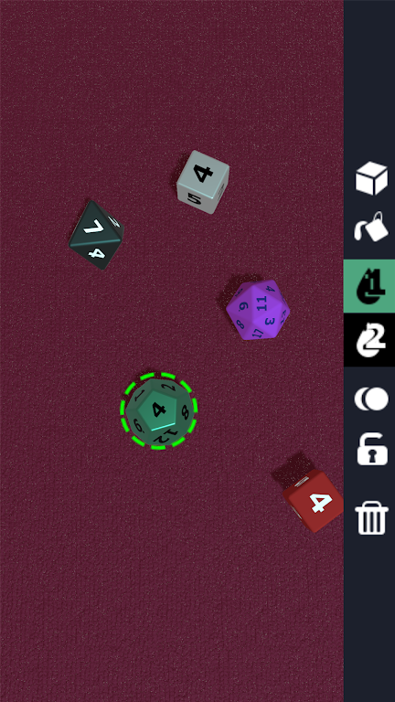 Dice Roller Free by One Trick Pony スクリーンショット 1