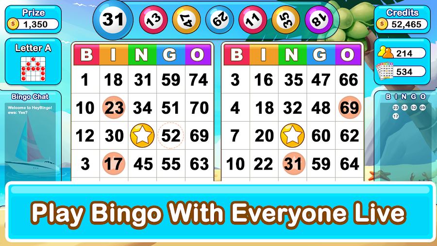 Hey Bingo™: Fun Bingo 75 Game Captura de tela 0