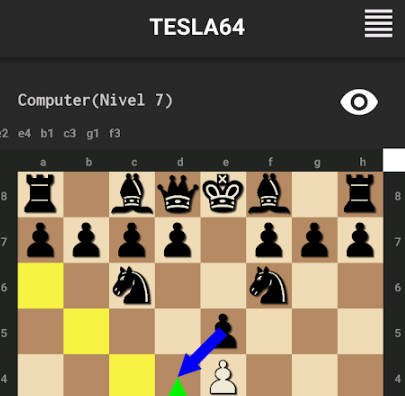 Tesla64 Chess Tangkapan skrin 1
