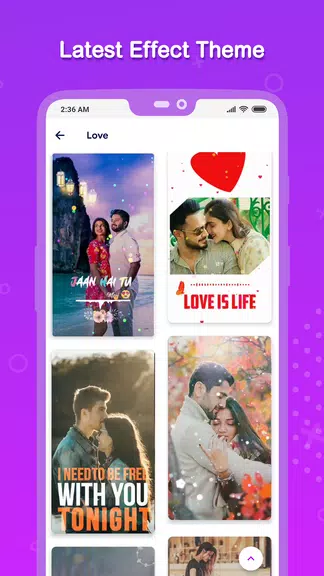 Vido : Video Status Maker Ảnh chụp màn hình 1