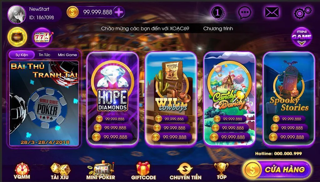 Hero - Cong game giai tri Ảnh chụp màn hình 0