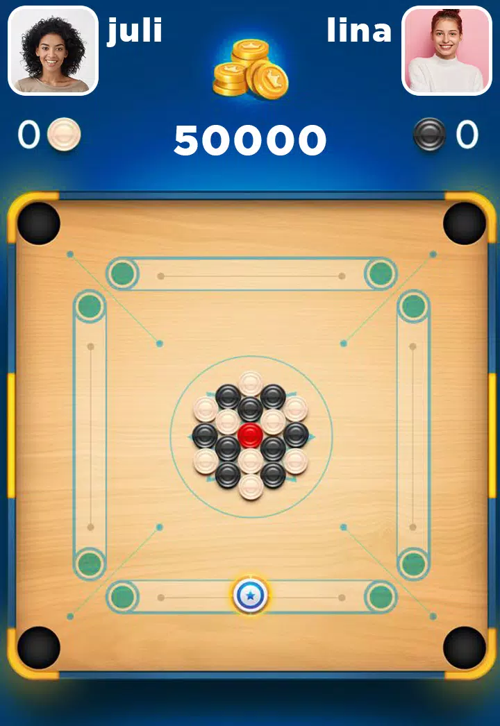 Carrom Board 3D Pool 2023 Captura de pantalla 3