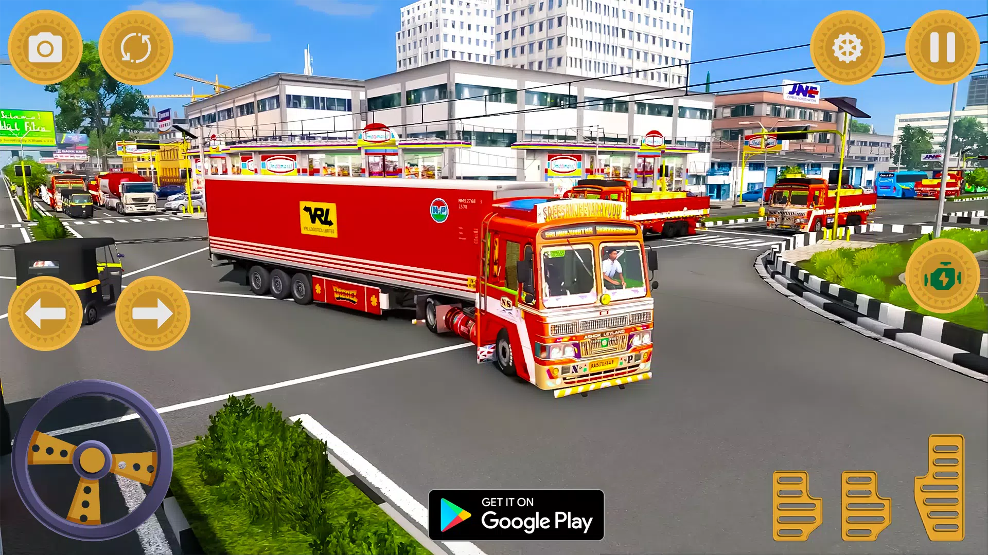 Indian Truck Cargo Simulator Ekran Görüntüsü 0