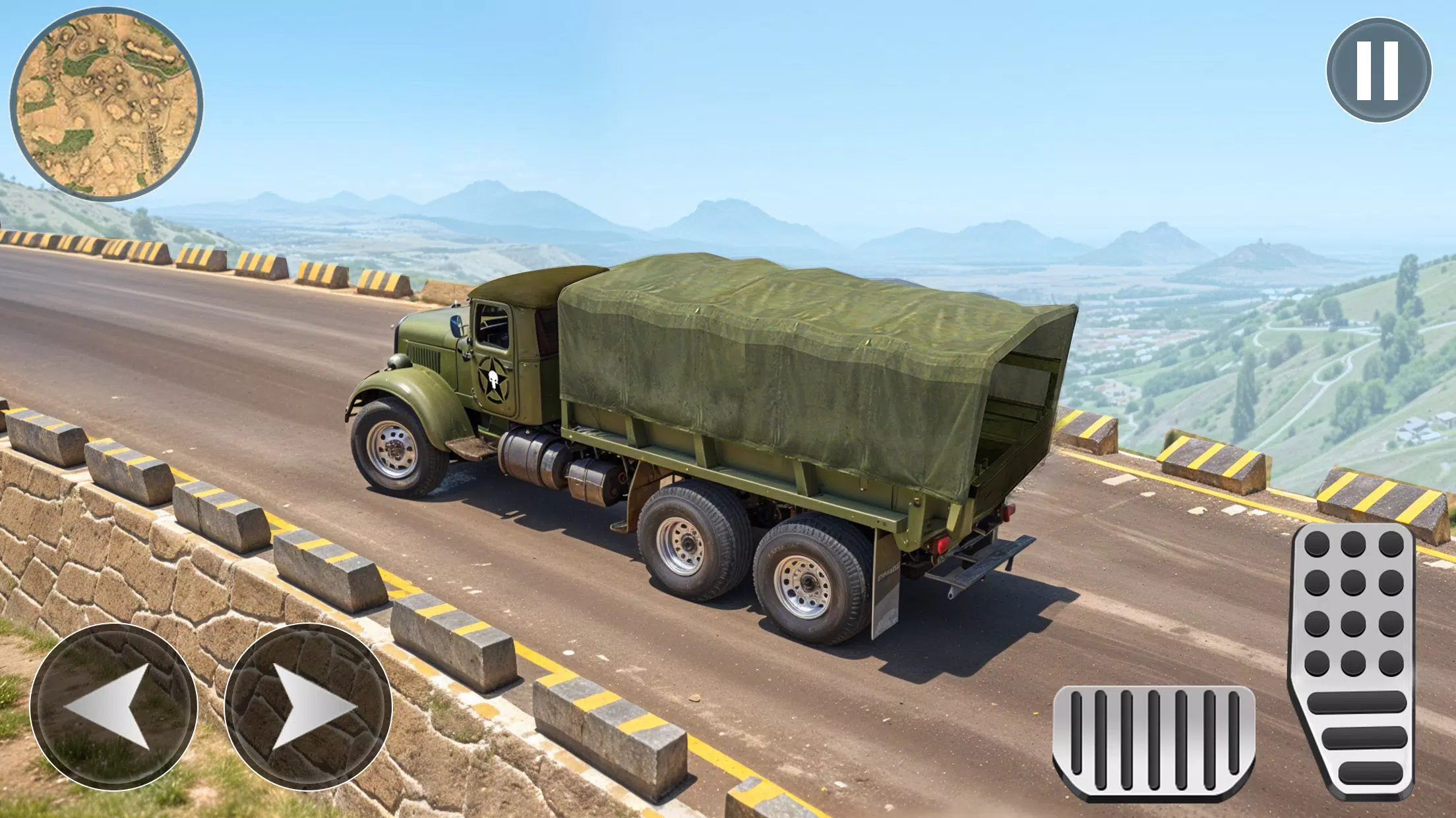 Army Cargo Truck Driving Games 스크린샷 2