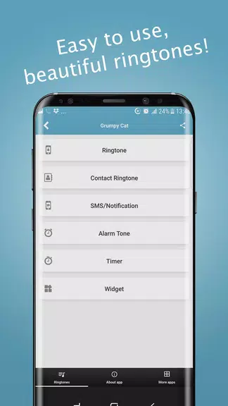 Meowing Cat Sounds Ringtones Скриншот 1