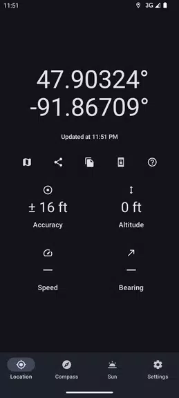 Positional GPS, Compass, Solar Zrzut ekranu 3