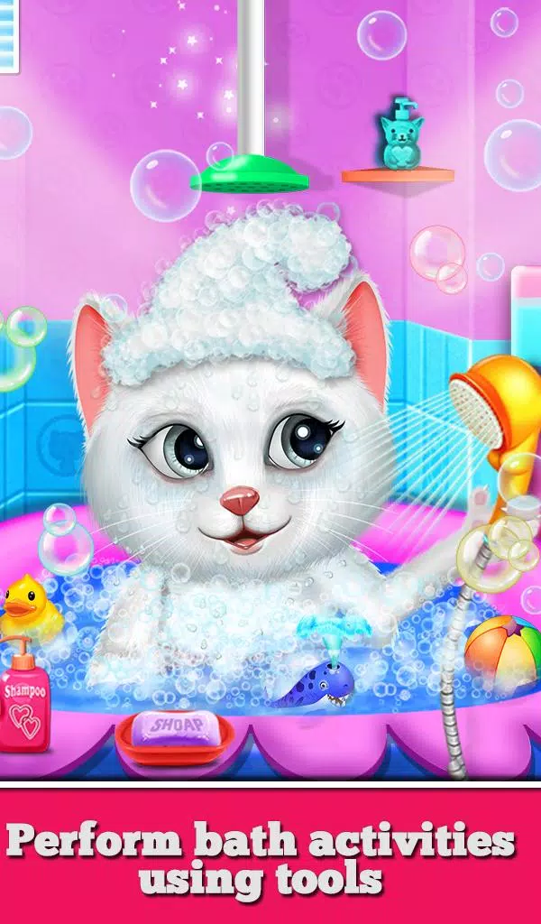 Kitty Nail Salon Daycare Cute স্ক্রিনশট 1