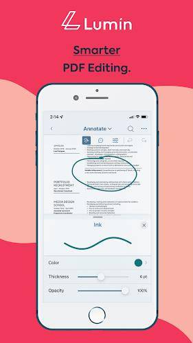 Lumin: View, Edit, Share PDF ဖန်သားပြင်ဓာတ်ပုံ 0