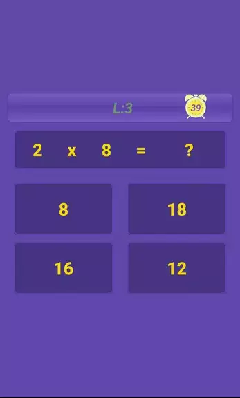 Multiplication Table: Math Captura de tela 2