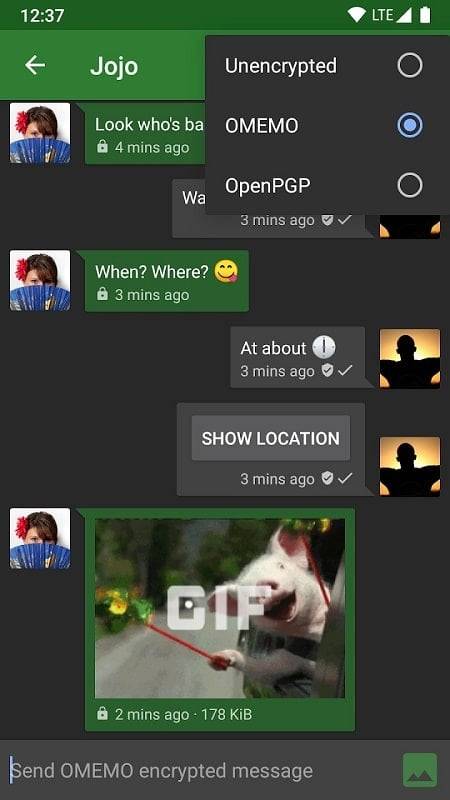 Conversations (Jabber / XMPP) Screenshot 2