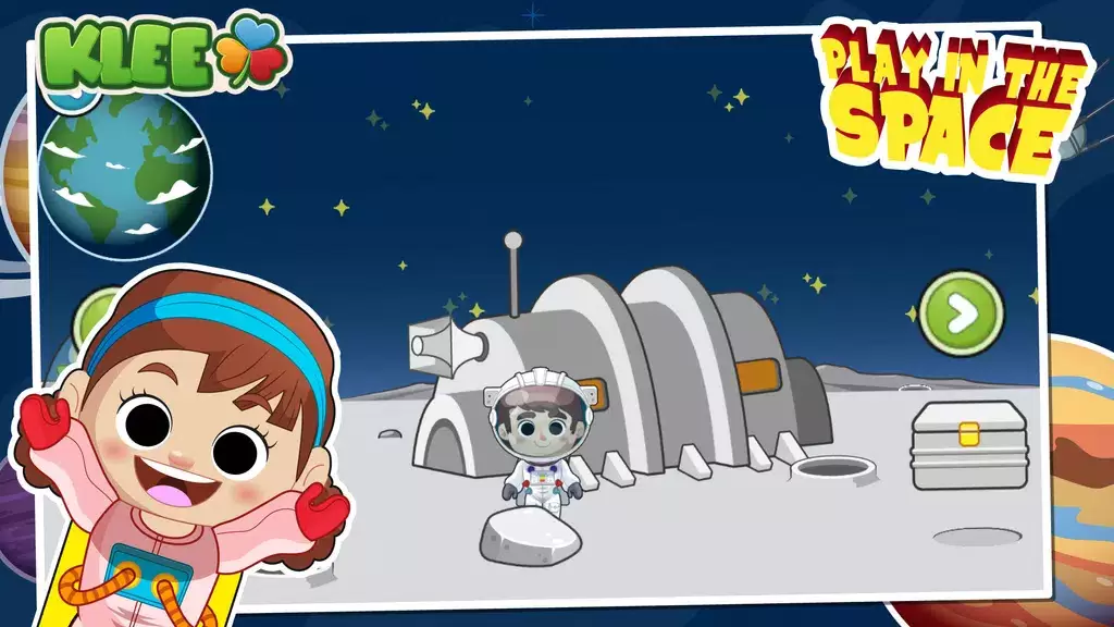 Play city SPACE Game for kids Captura de pantalla 0