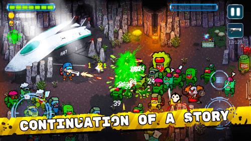 Space Zombie Shooter: Survival Capture d'écran 1