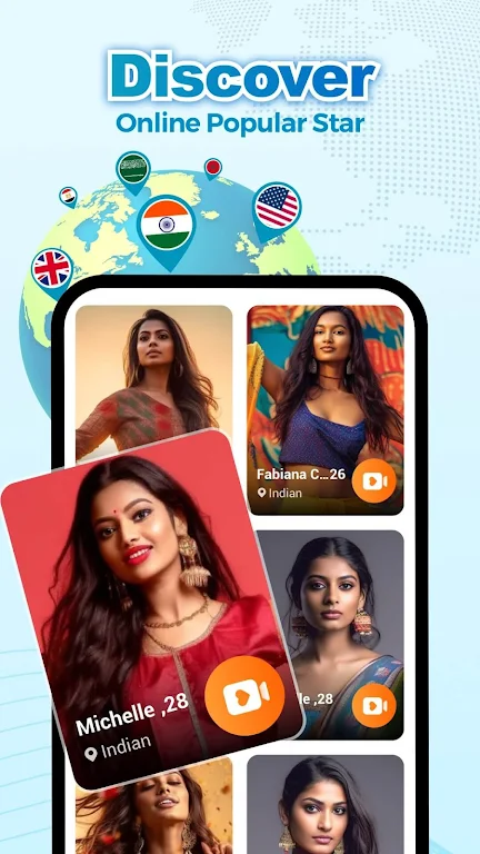 Lovecam: Live Chat, Video Call স্ক্রিনশট 2